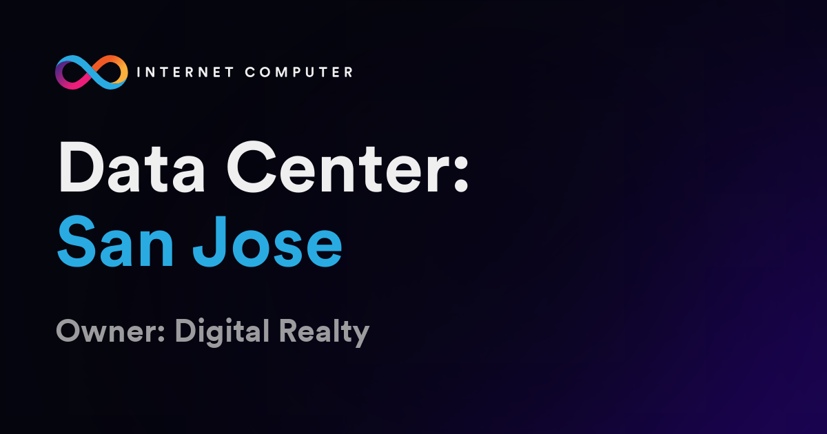 Data Center: San Jose - ICP Dashboard